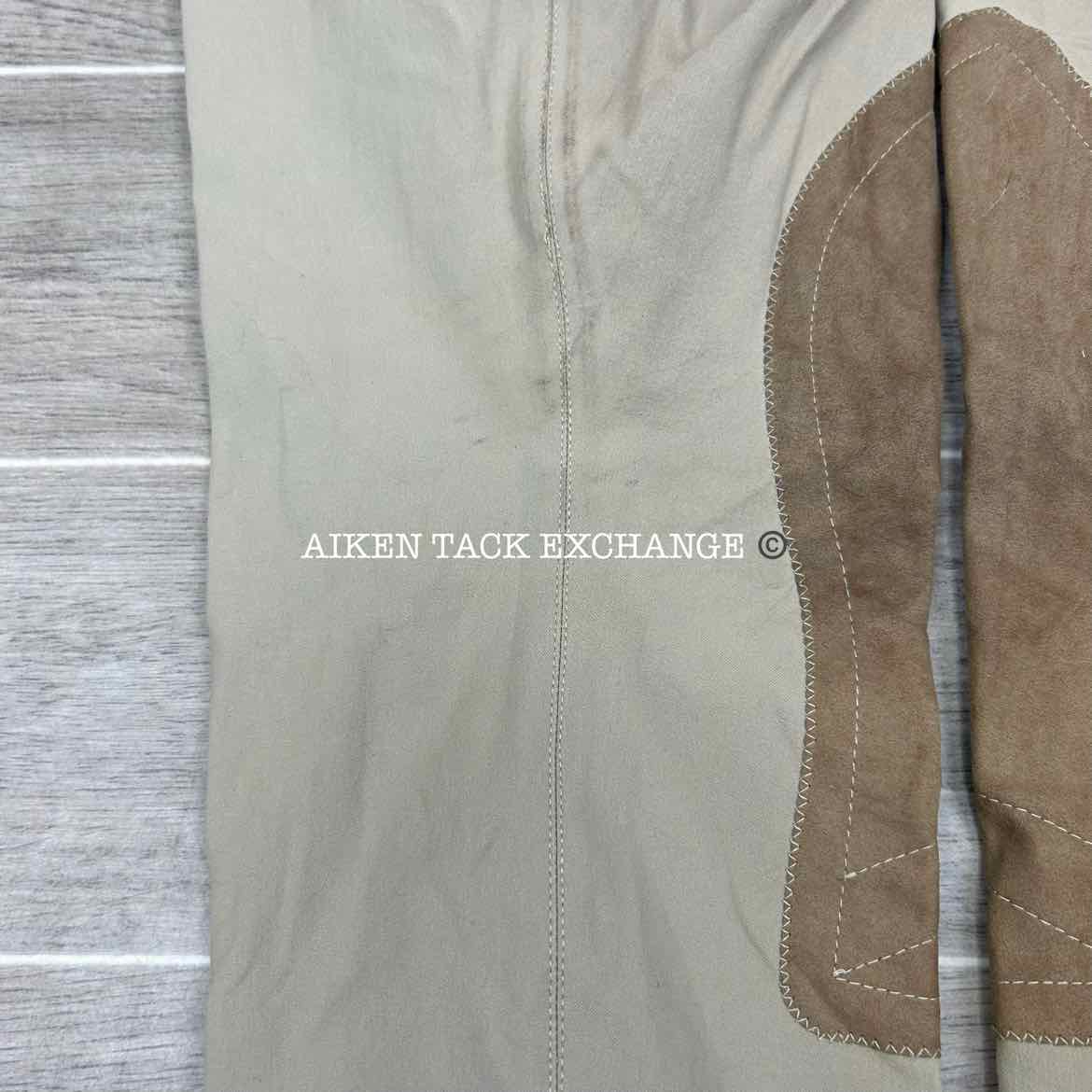 Tailored Sportsman Trophy Hunter Knee Patch Breeches, Size 34
