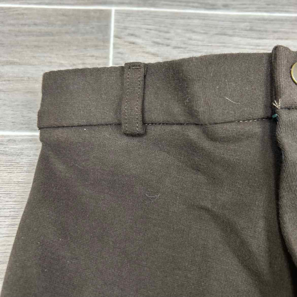 Eqituff Children's Knee Patch Breeches, Brown, Size 10, Brand New