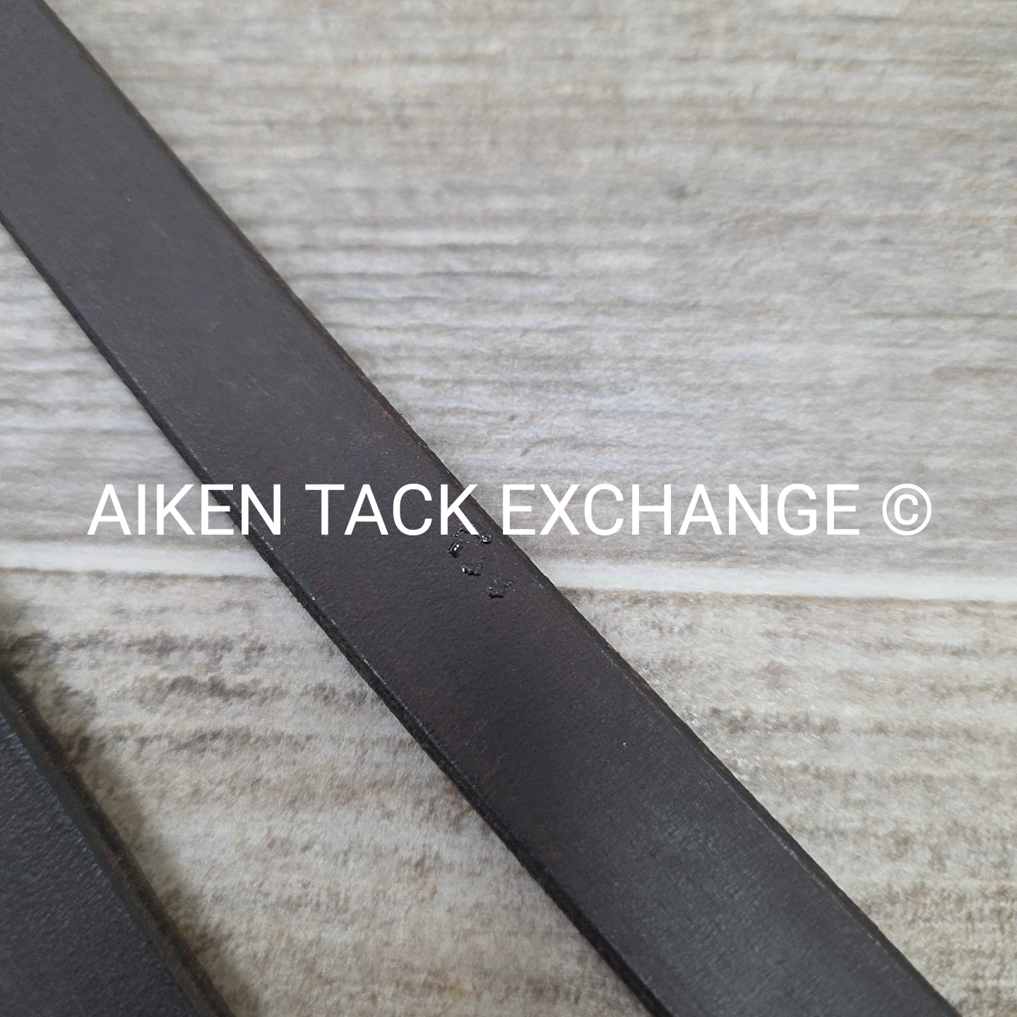 Flat Laced Reins, Brown, 62"