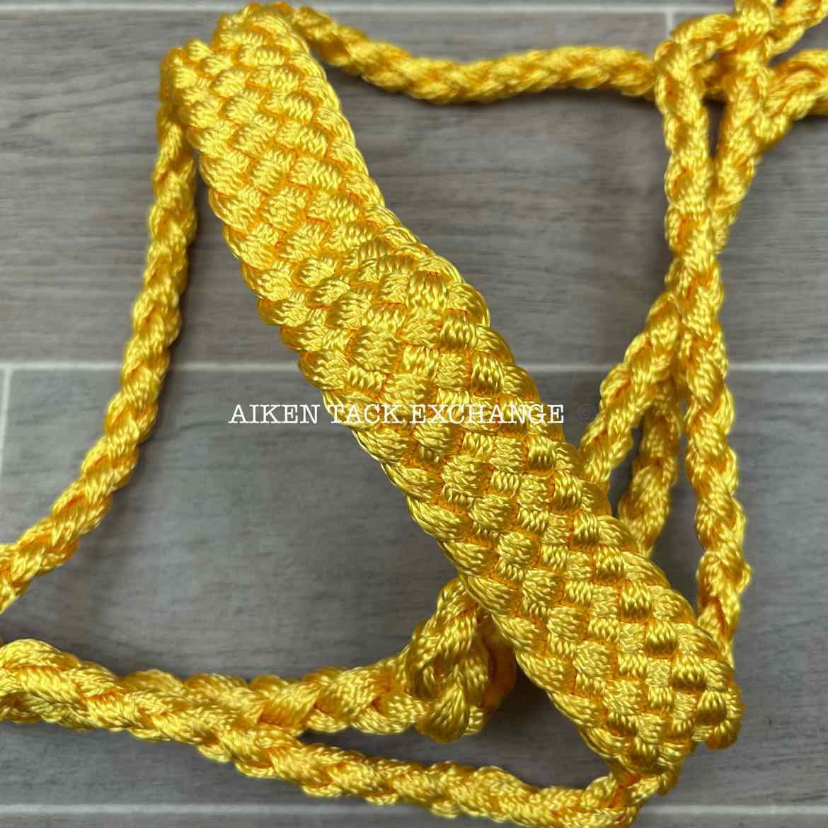Braided Rope Halter with Lead