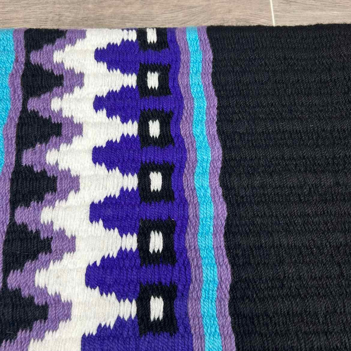 Kathy Williams Woven Western Show Pad, 100% Wool, Size 34" x 40"