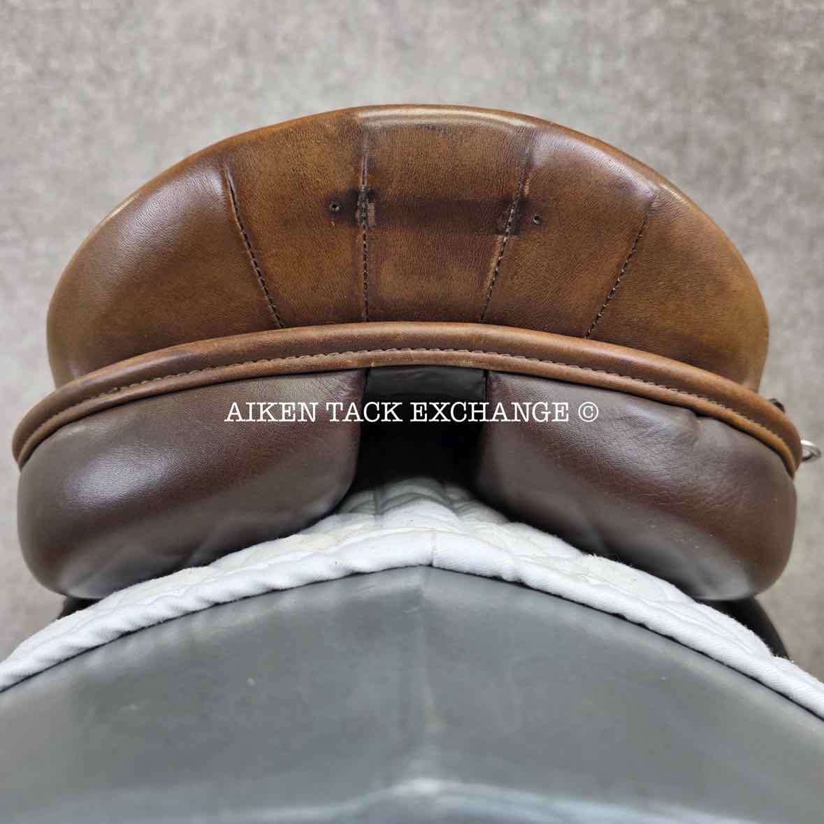 Whippy English Saddle, 17" Seat, Medium Tree, Foam Panels