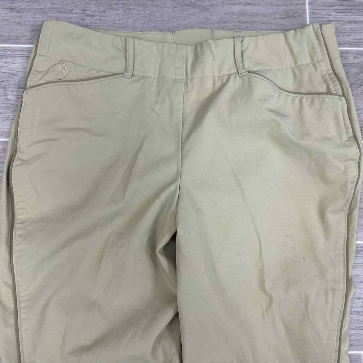 BARGAIN BUNDLE: Ariat All Circuit Knee Patch Side Zip Breeches, Size 26 R, 2 Pai