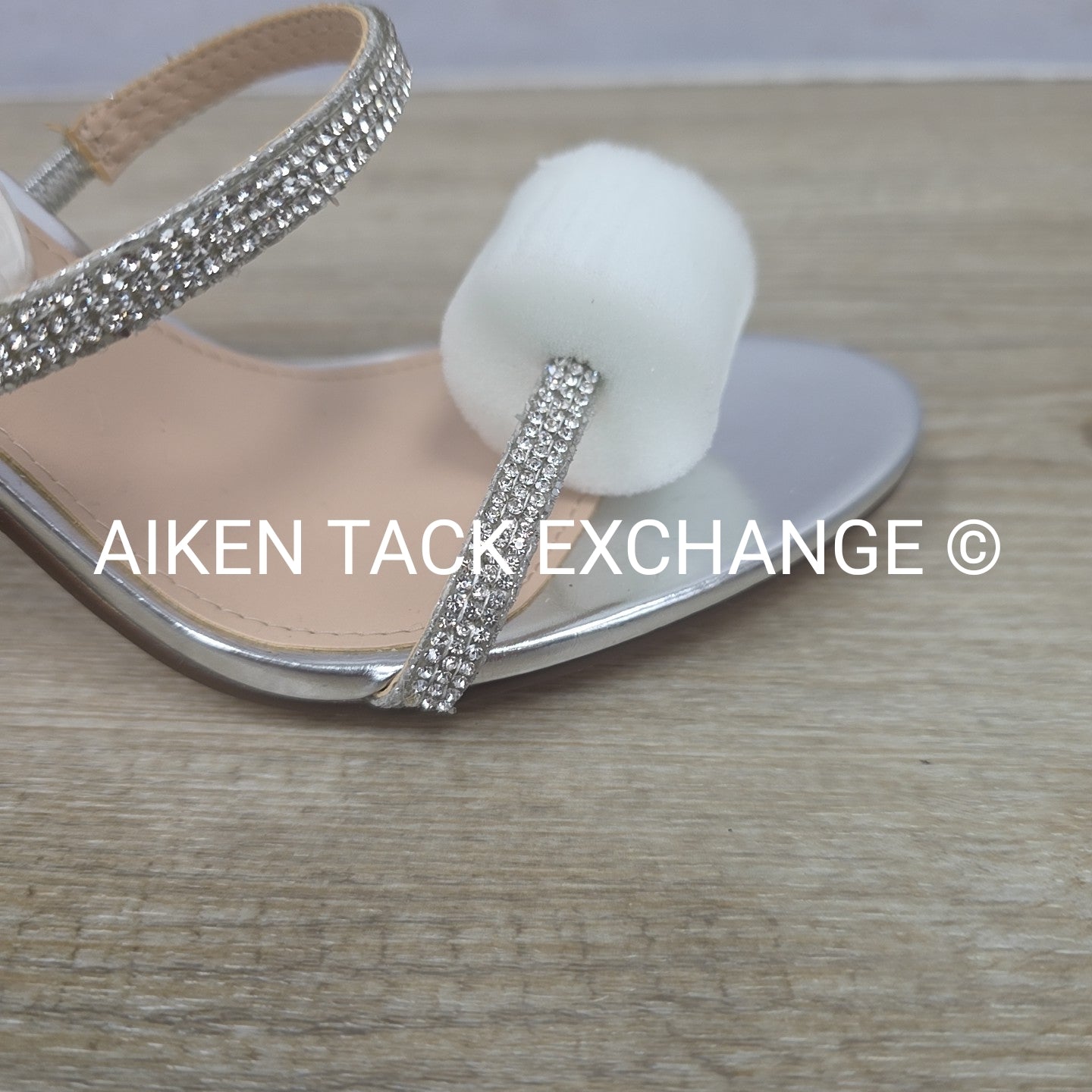 I.Miller Silver Heels, Size 7