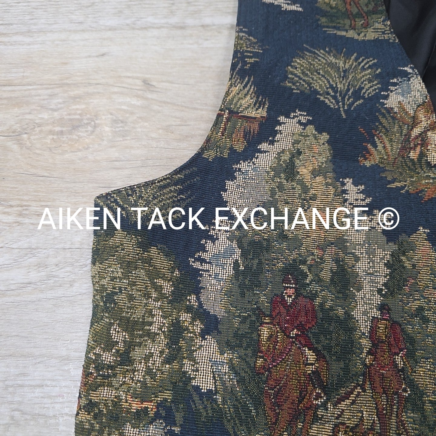 Von Baron Vest w/ Hunt Scene, Women's XLarge