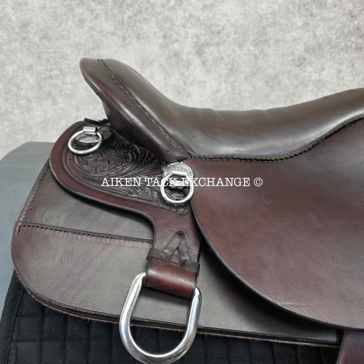 2020 Tucker T91 Meadow Creek Trail Western Saddle, 17.5" Seat, Medium Tree