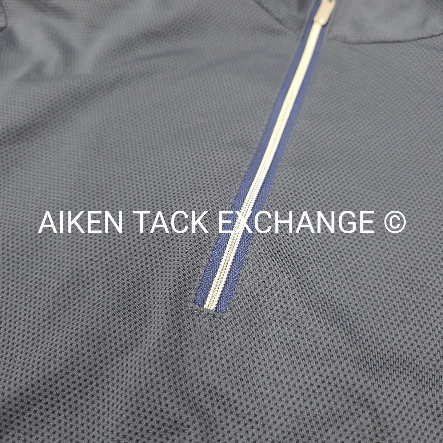 Adrienne Hendrick Saddlery Long Sleeve Sun Shirt, Size Small