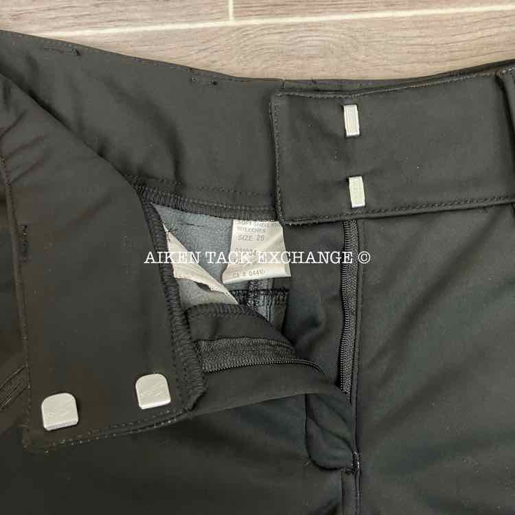 TuffRider Yeti Soft Shell Knee Patch Breeches, Size 28