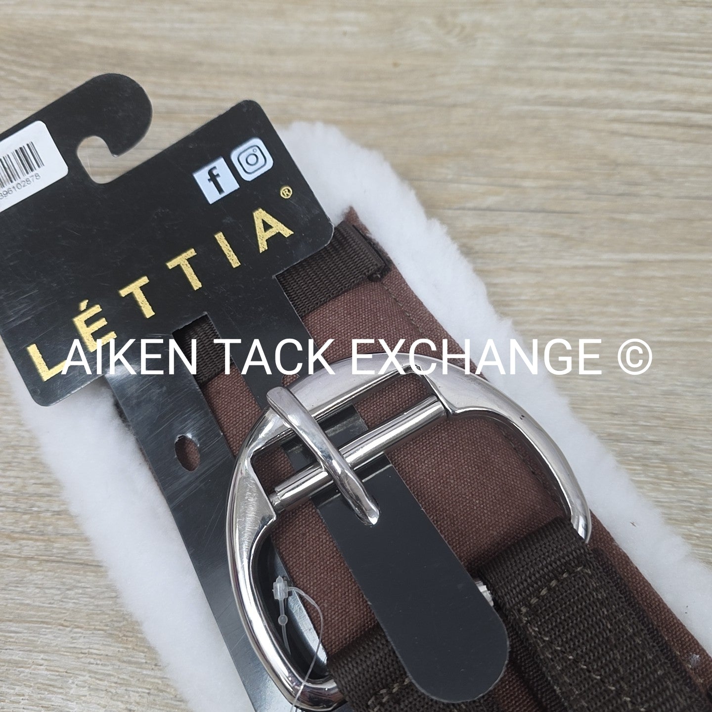 Lettia Memory Foam Western Cinch, Brown, 30"