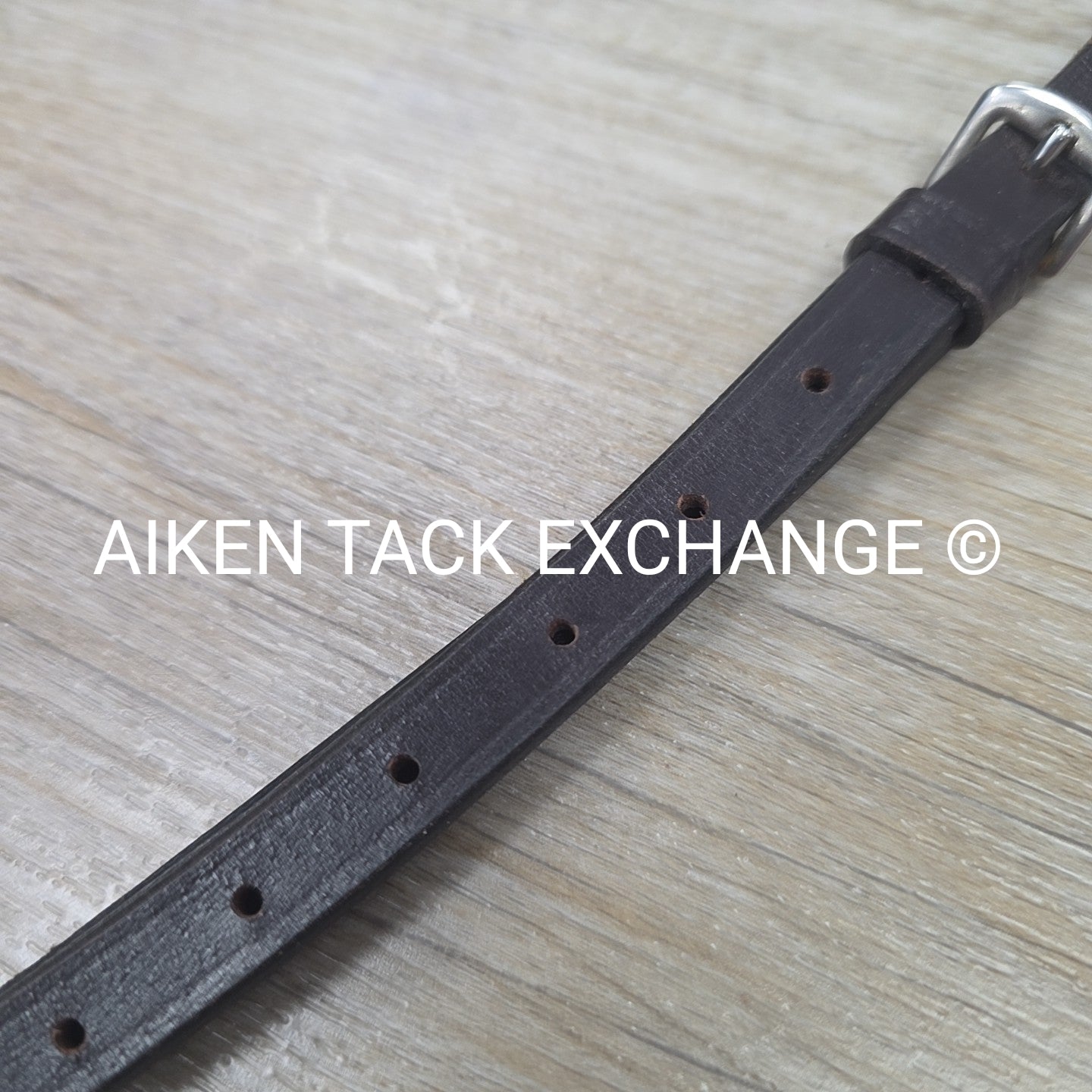 Plain Raised Standing Martingale, Brown, Size Pony