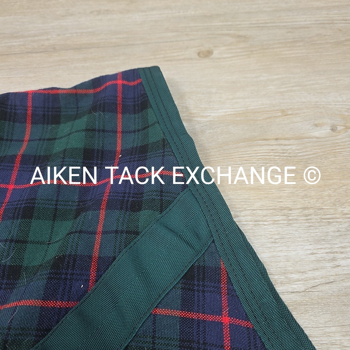 5/A Baker Original Tartan Plaid Stable Sheet, 80"