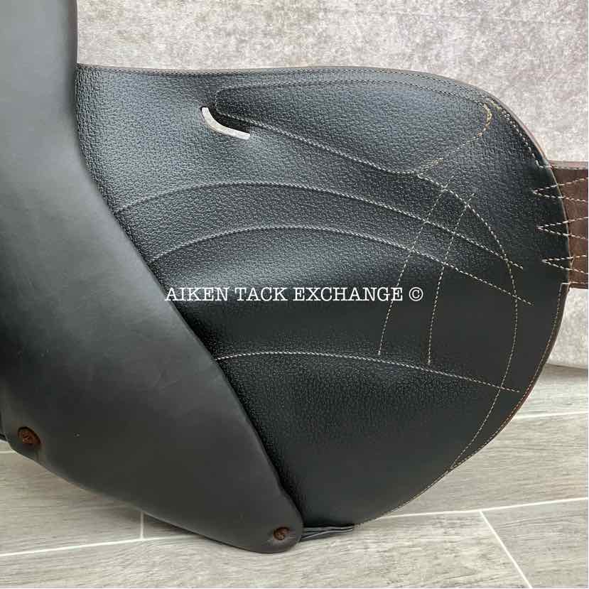 2023 Arion Atlas Cross Country Monoflap Jump Saddle, 17.5" Seat, 2A Flap, Medium Wide Tree, Foam Panels, Full Buffalo Leather