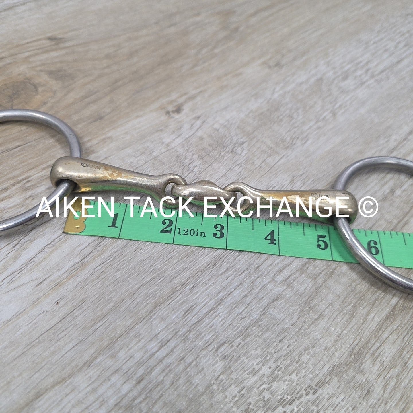 Herm Sprenger KK Ultra Sensogan Double Joint Loose Ring Bit 5"