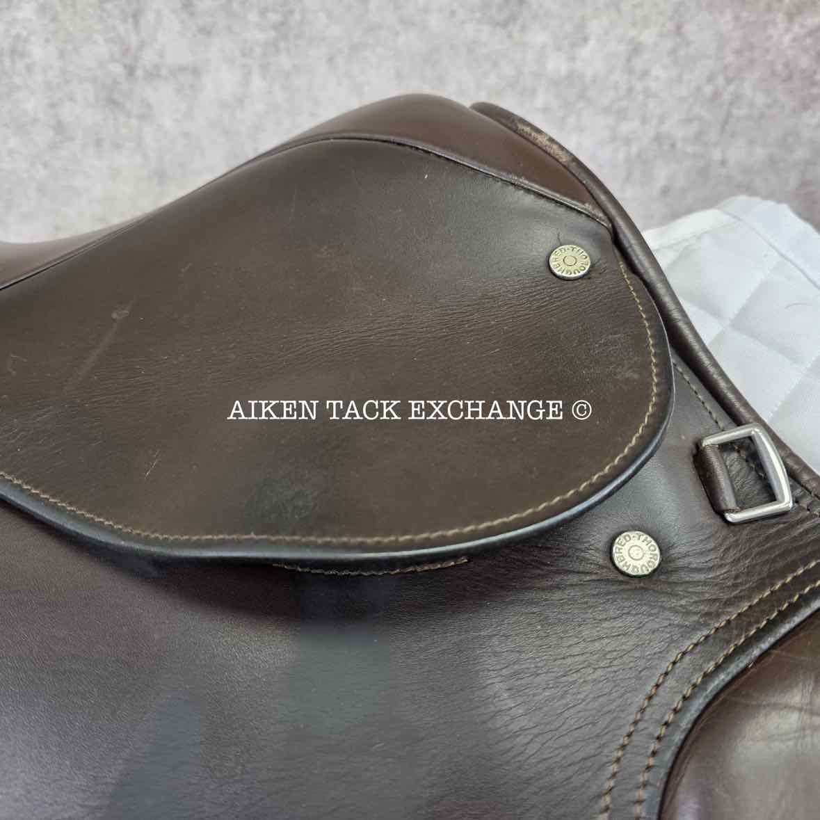 Thoroughbred Event All Purpose Saddle, 17" Seat, Medium Tree, Foam Panels
