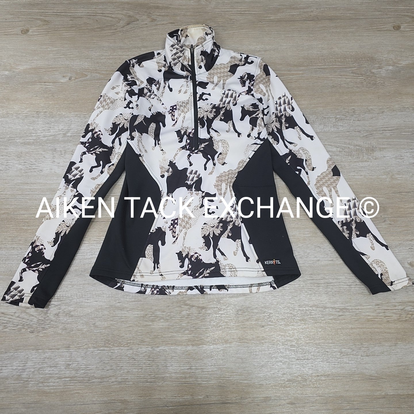 Kerrits Long Sleeve Fleece Lite Pull Over, Size Small