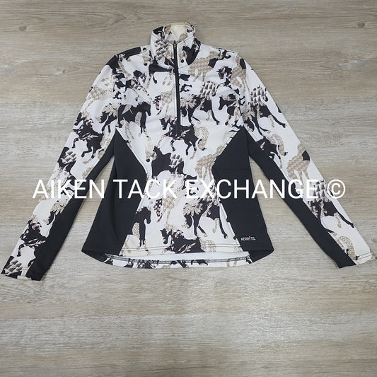 Kerrits Long Sleeve Fleece Lite Pull Over, Size Small