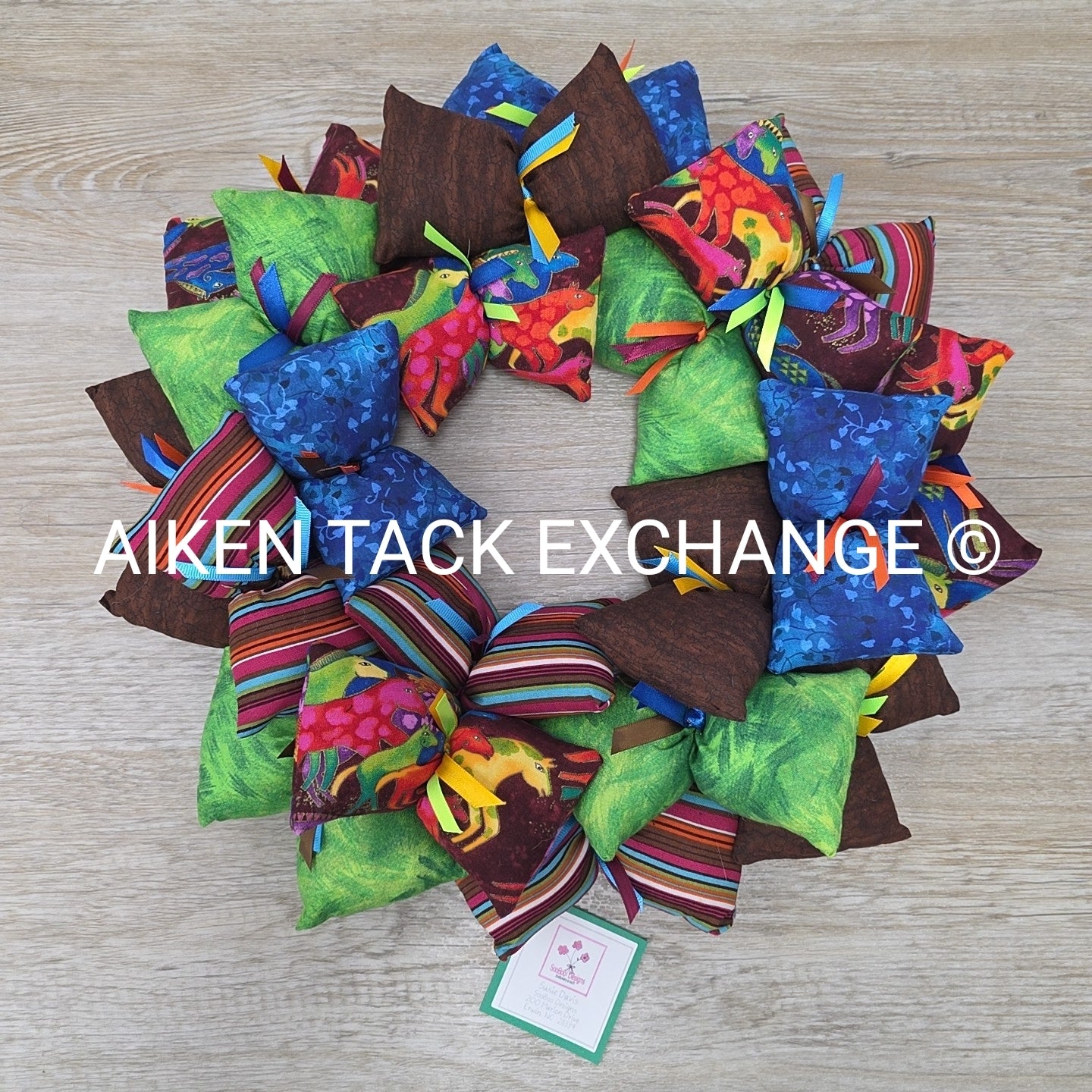 Equestrian Wreath Decor