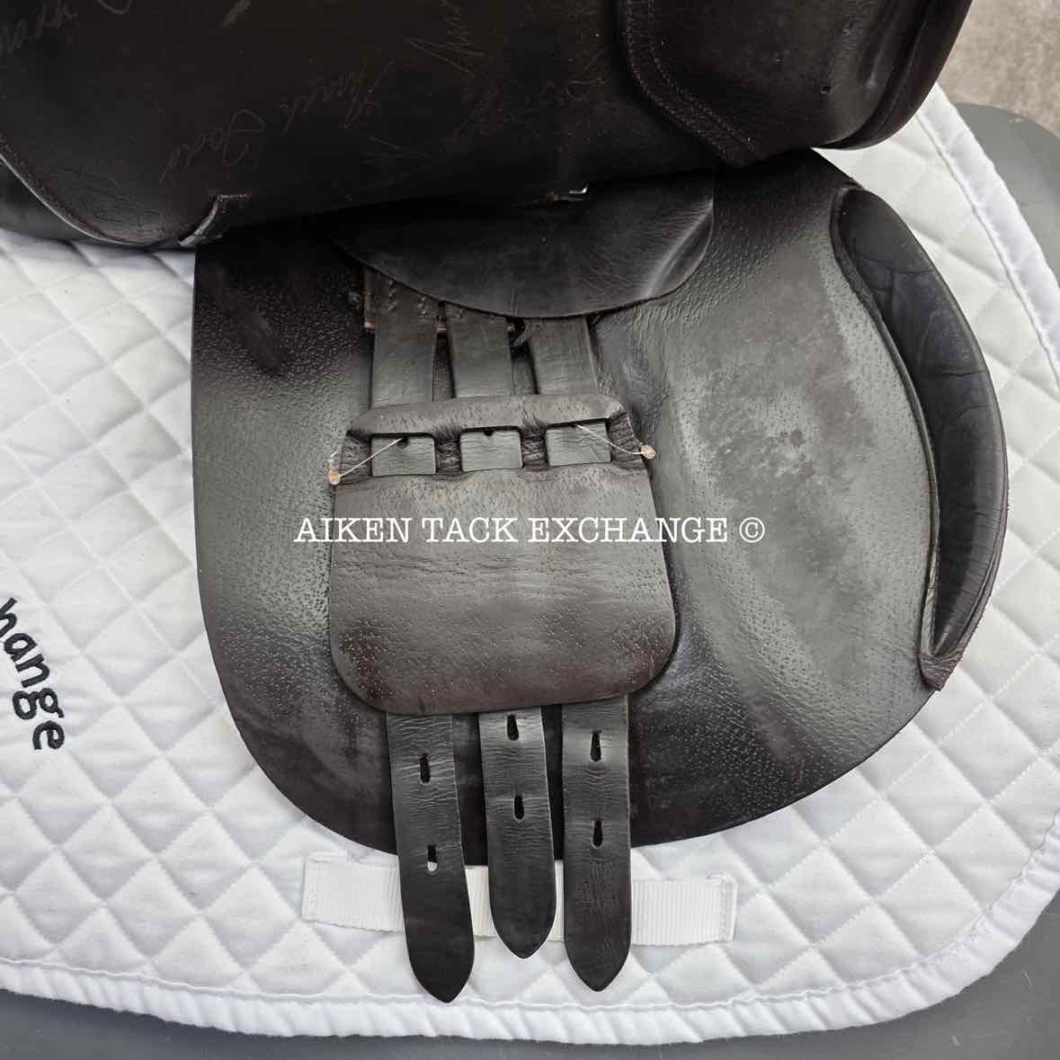 Mark Todd Close Contact Jump Saddle, 17.5" Seat, Medium Narrow Tree, Wool Flocked Panels