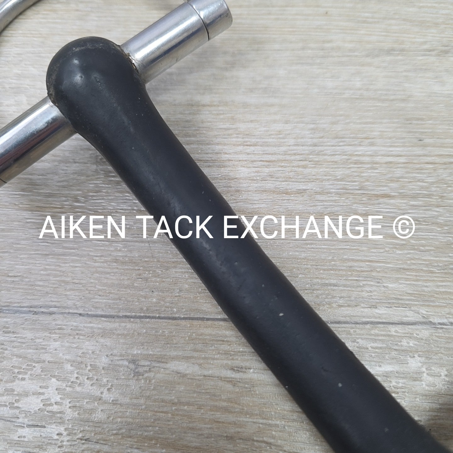 Hard Rubber Mullen Mouth D Ring Bit 5"