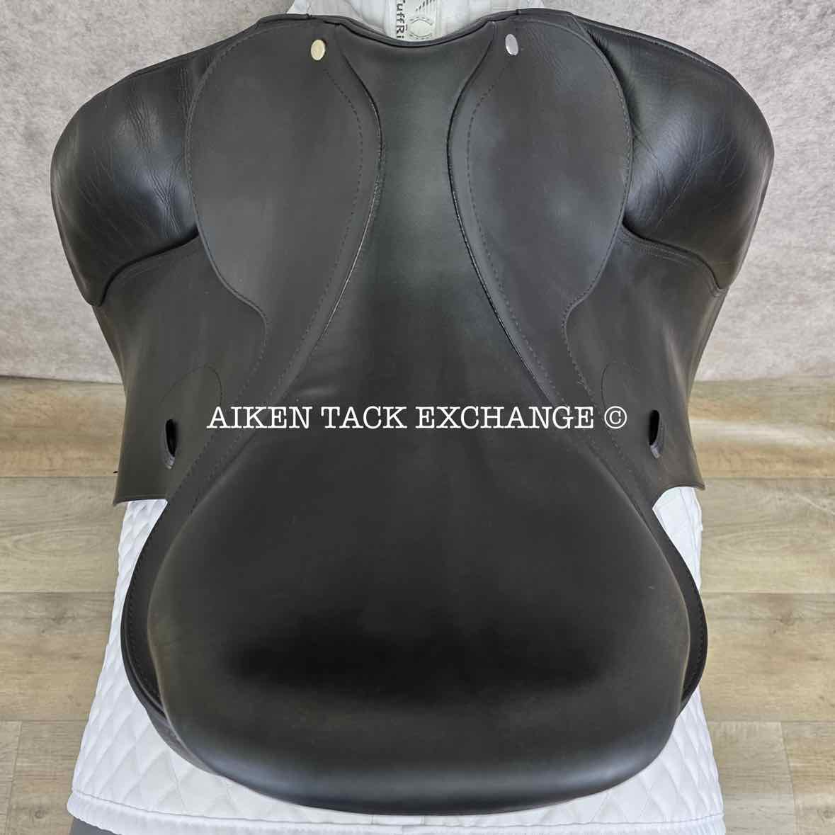 Patrick Profile Dressage Saddle, 17.5" Seat, Adjustable Tree - Changeable Gullet, Wool Flocked Panels