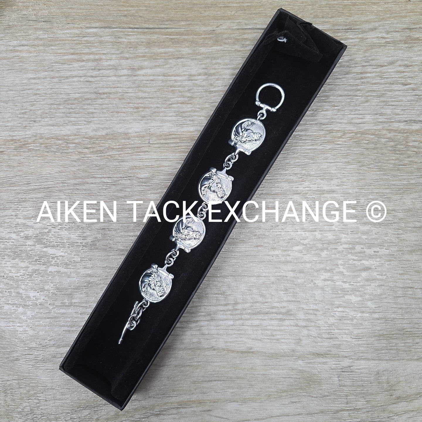 Arthur Court Horse Head Aluminium Bracelet