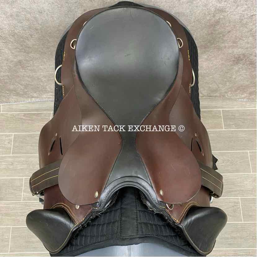 Australian Stock Saddle Co. Endurance Trail Saddle, 18" Seat, Medium Tree