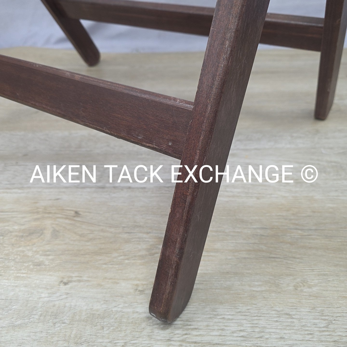 Beval Wood Portable Folding Saddle Stand