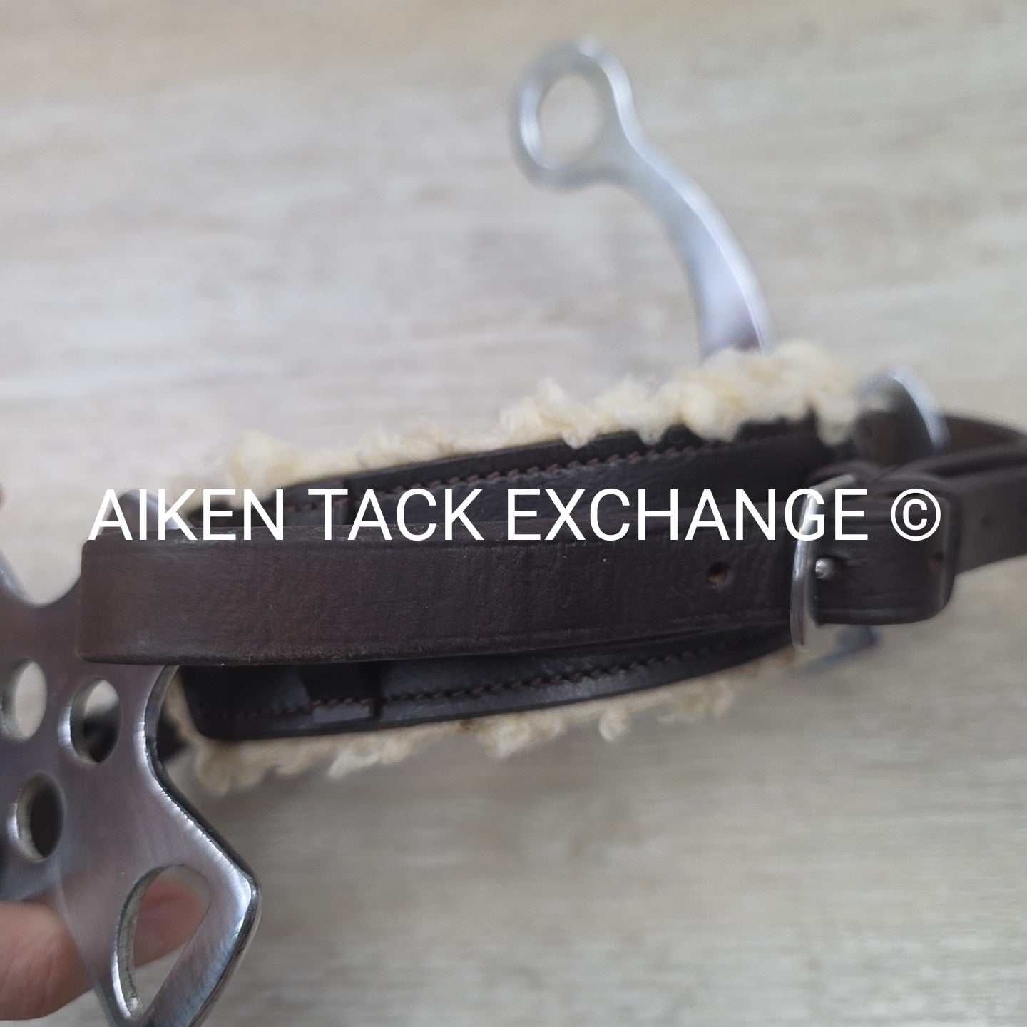 Shires Fleece Lined Hackamore