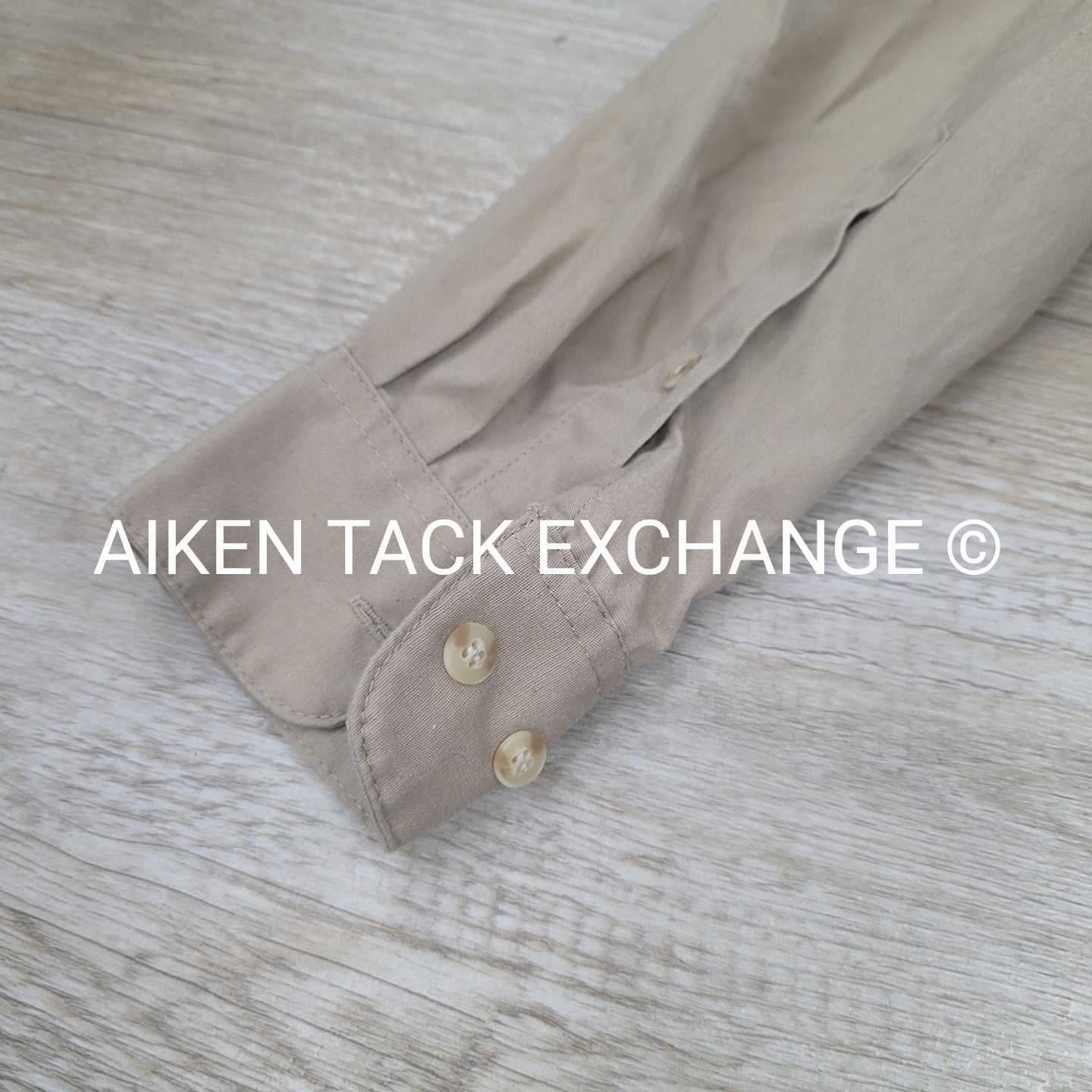 Aiken Hounds Long Sleeve Button Down Top, Size Small
