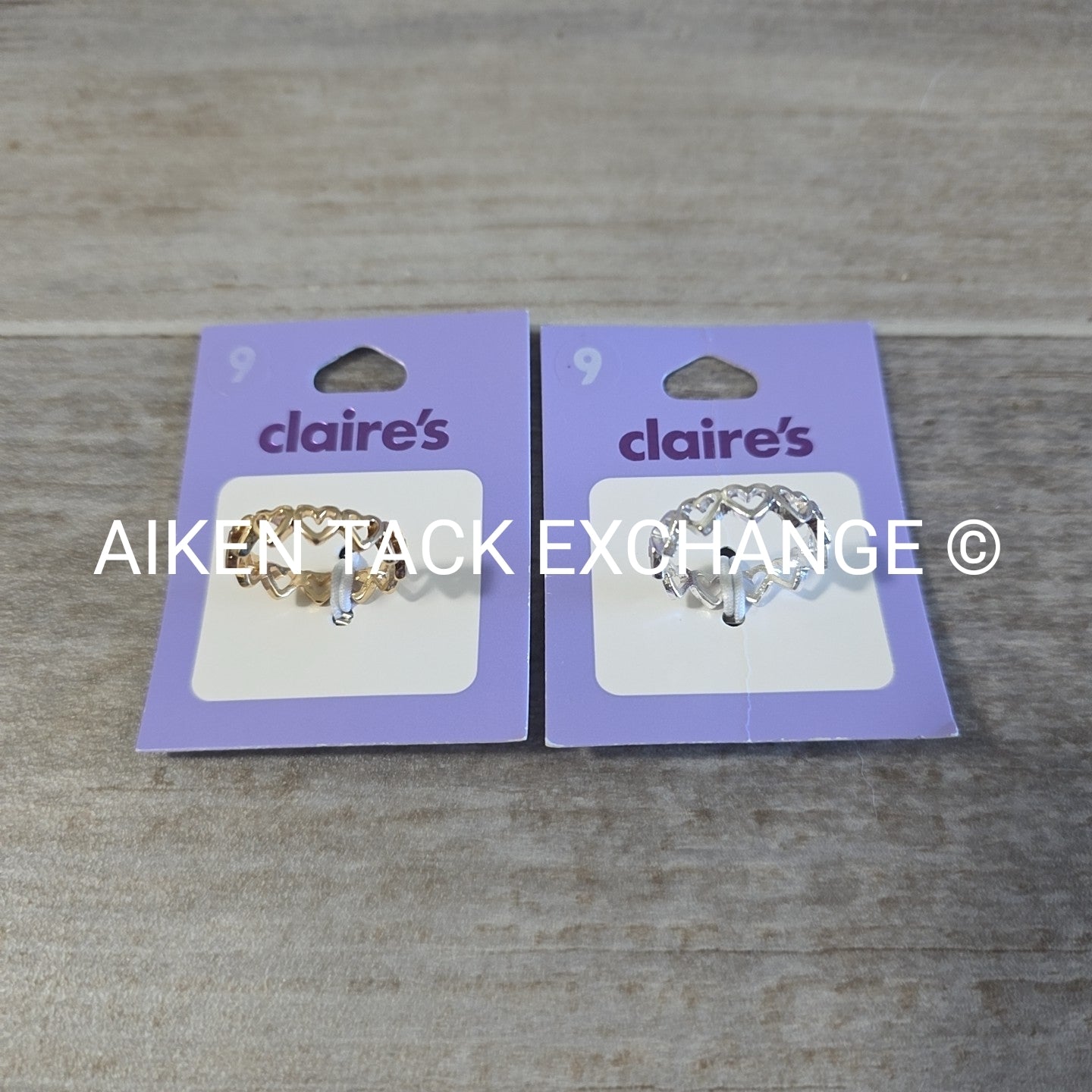 Claire's Rings (2) - Size 9