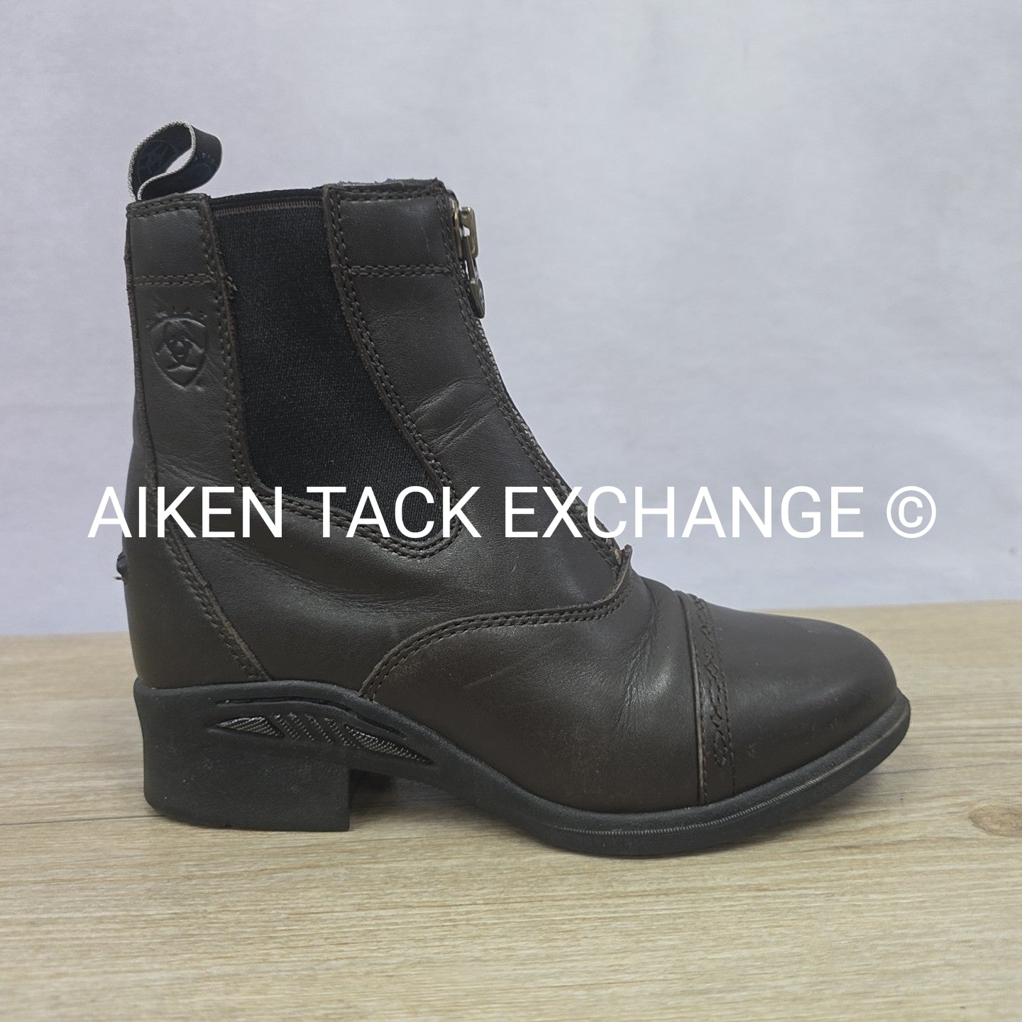 Ariat Zip Paddock Boots, Size 5.5