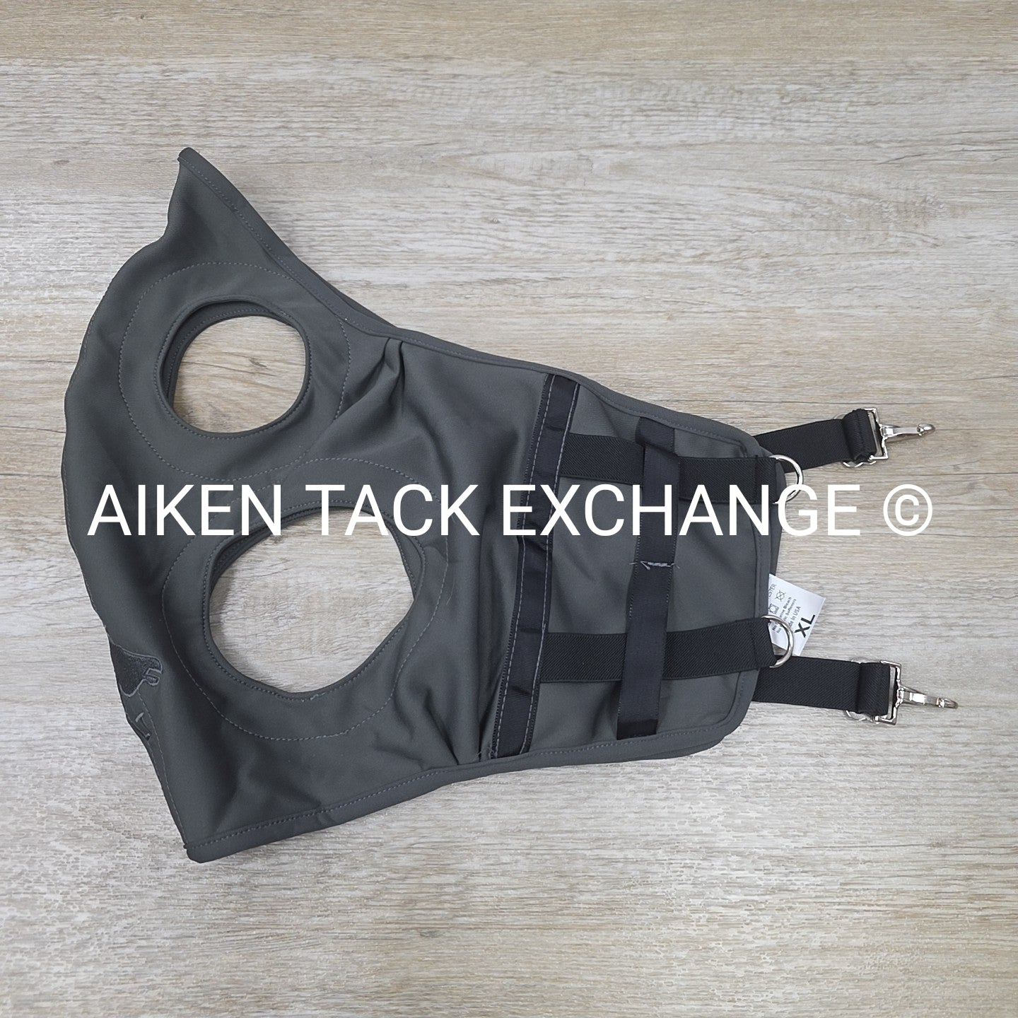 Fenwick Liquid Titanium Mask with Snaps, Grey, Size Extra Largee