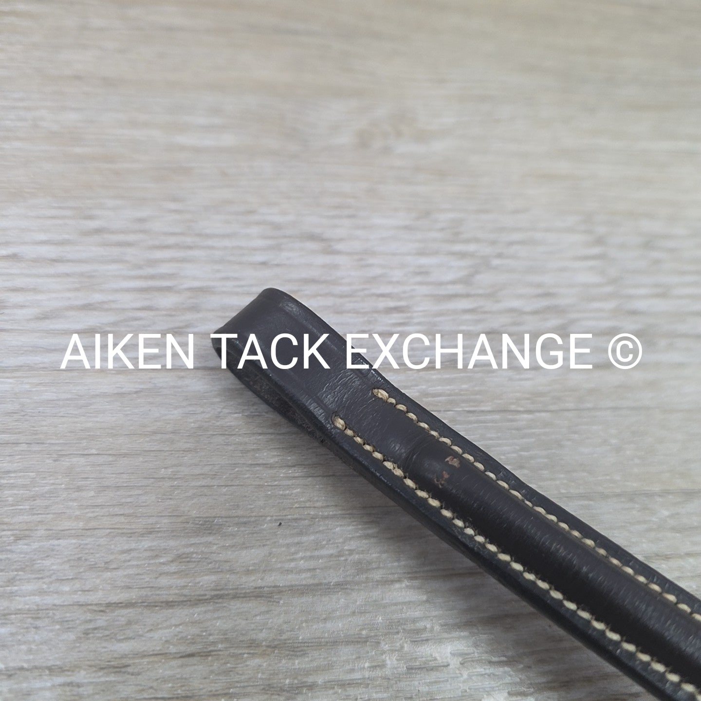 Round Raised Browband, Brown, Size 13.5"