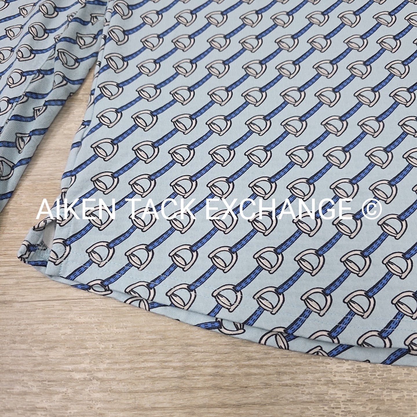 San Soleil Devon Horse Show Long Sleeve Sun Shirt, Size Large