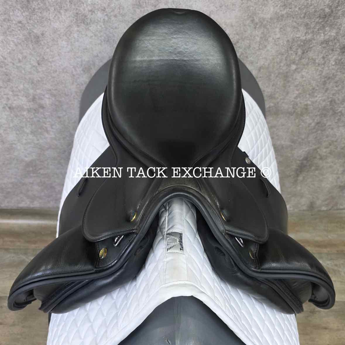 **SOLD** 2015 Prestige Lucky Idol Dressage Saddle, 16" Seat, 32 Tree - Medium, Wool Flocked Panels