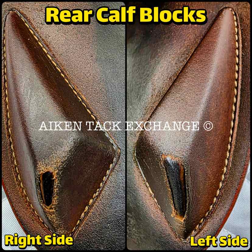 2014 Antares Evolution Close Contact Jump Saddle, 17.5" Seat, 4AB Flap, M/MW Tree, Foam Panels