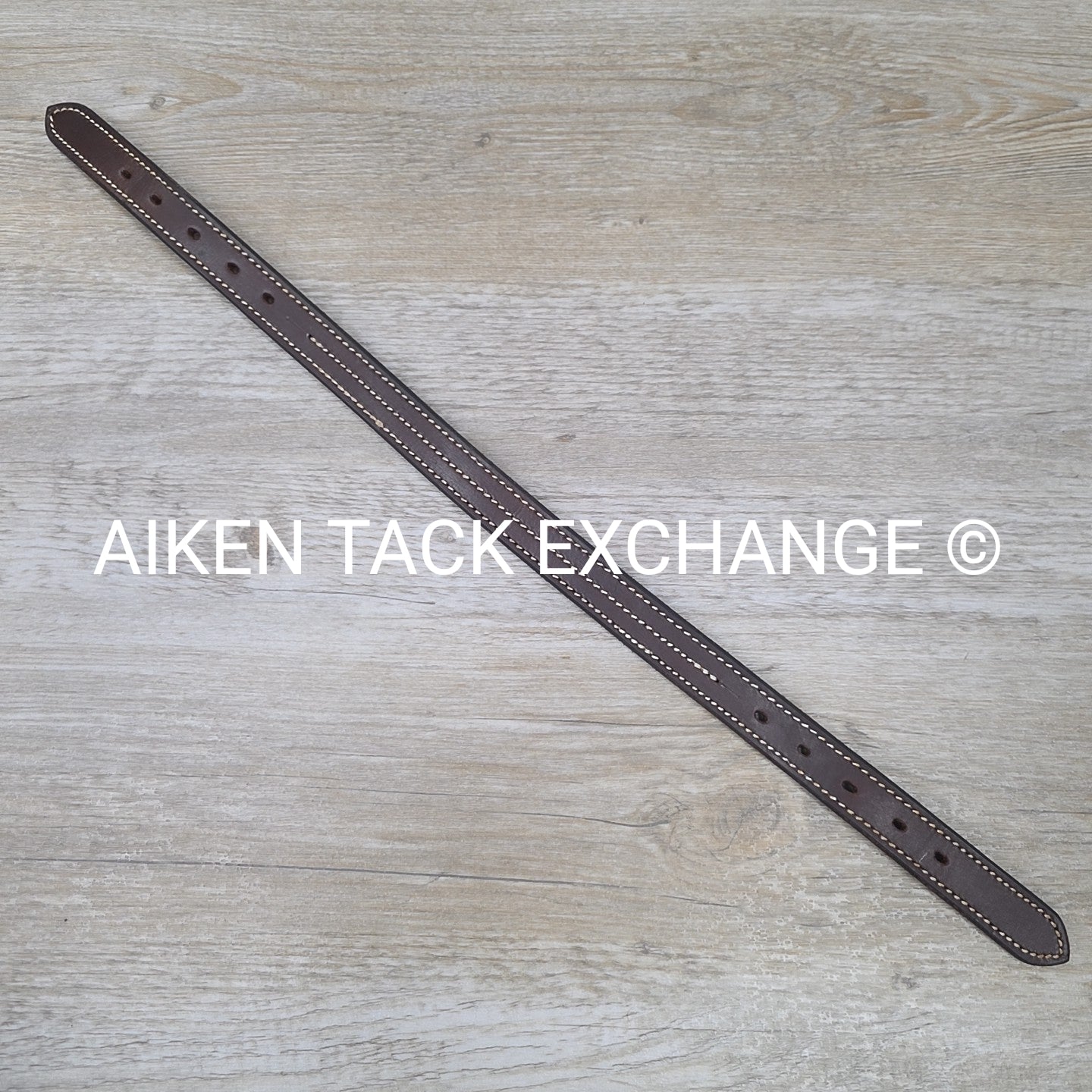 Replacement Leather Crown Piece For Halter, Brown, Size Large