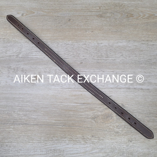 Replacement Leather Crown Piece For Halter, Brown, Size Large