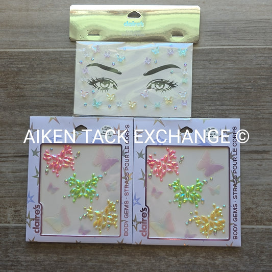 Claire's Body Gem Sets - 3 Total