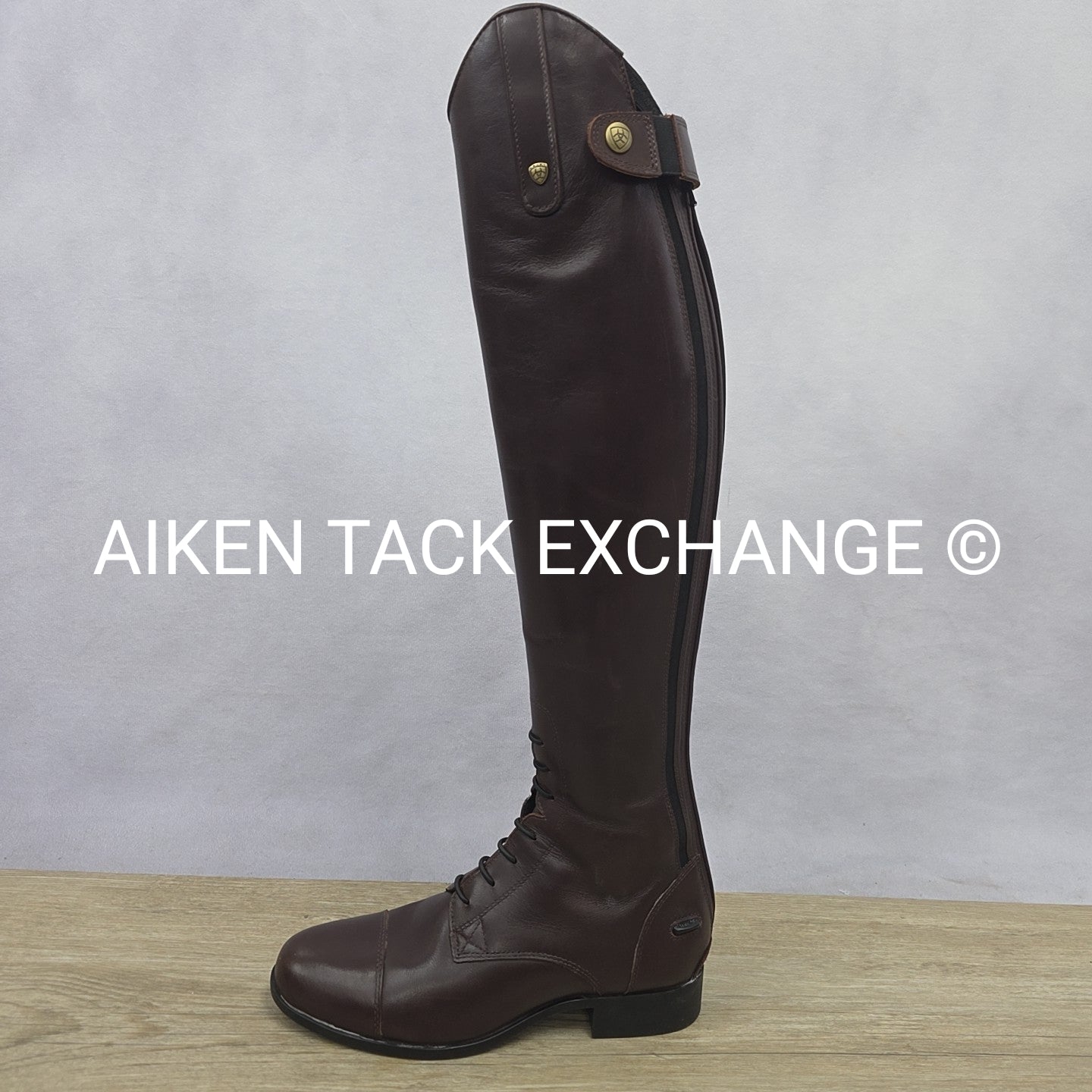 Ariat Heritage Contour II Field Boots, Brown, Size 7.5 Tall XS
