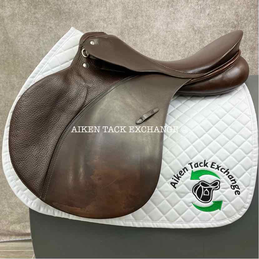 2004 Passier PS-BAUM PSL-S All Purpose Saddle, 18" Seat, Medium Tree, Wool Flocked Panels