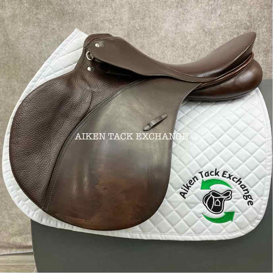 2004 Passier PS-BAUM PSL-S All Purpose Saddle, 18" Seat, Medium Tree, Wool Flocked Panels