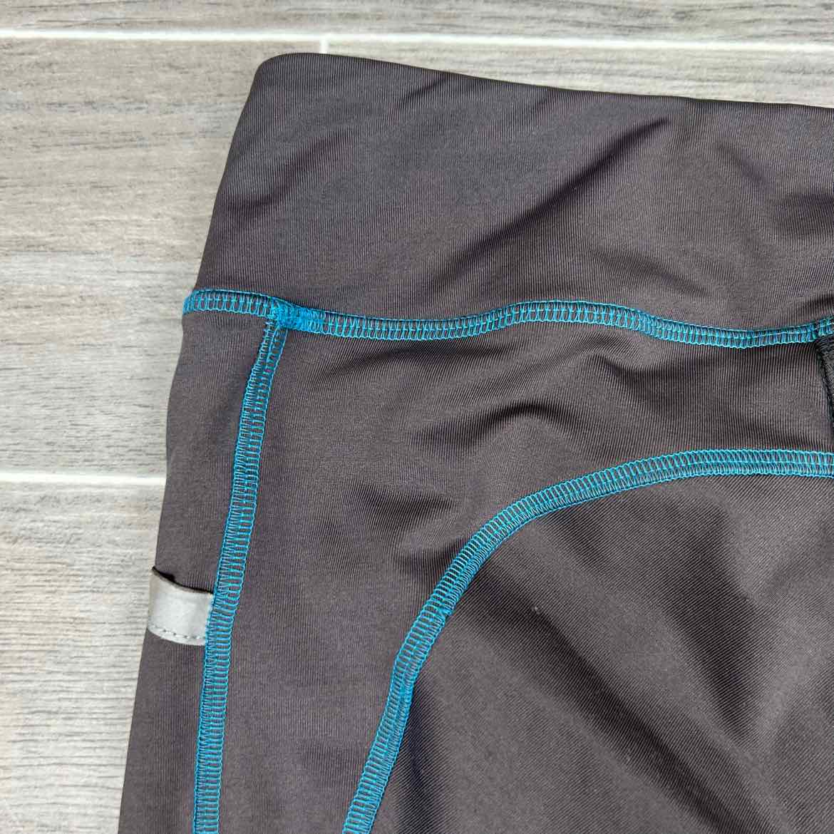 Dover Saddlery Silicone Grip Knee Patch Tights, Size Medium