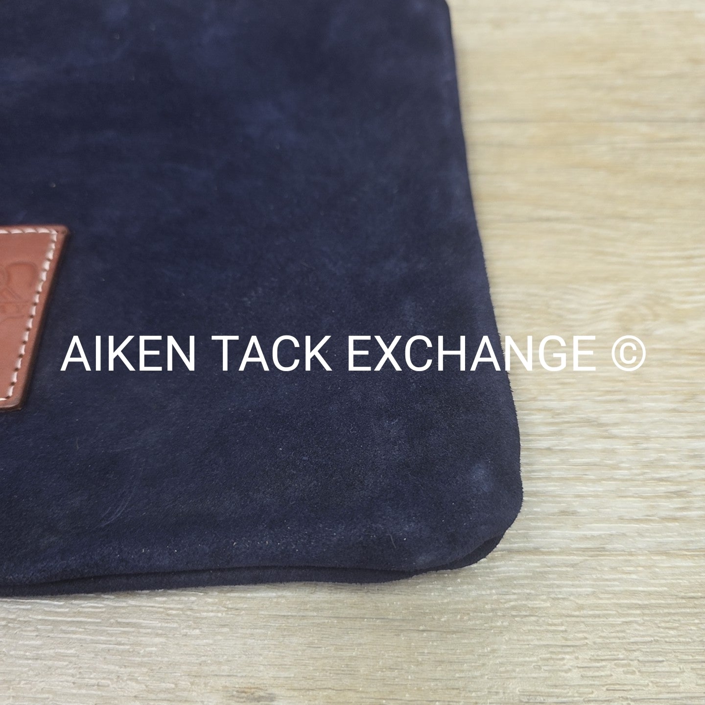Rebecca Ray Suede Zip Pouch