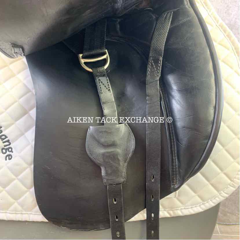 **SOLD** 2012 Marcel Toulouse Marianne Platinum Genesis Dressage Saddle, 17.5" Seat, Adjustable Tree, Wool Flocked Panels