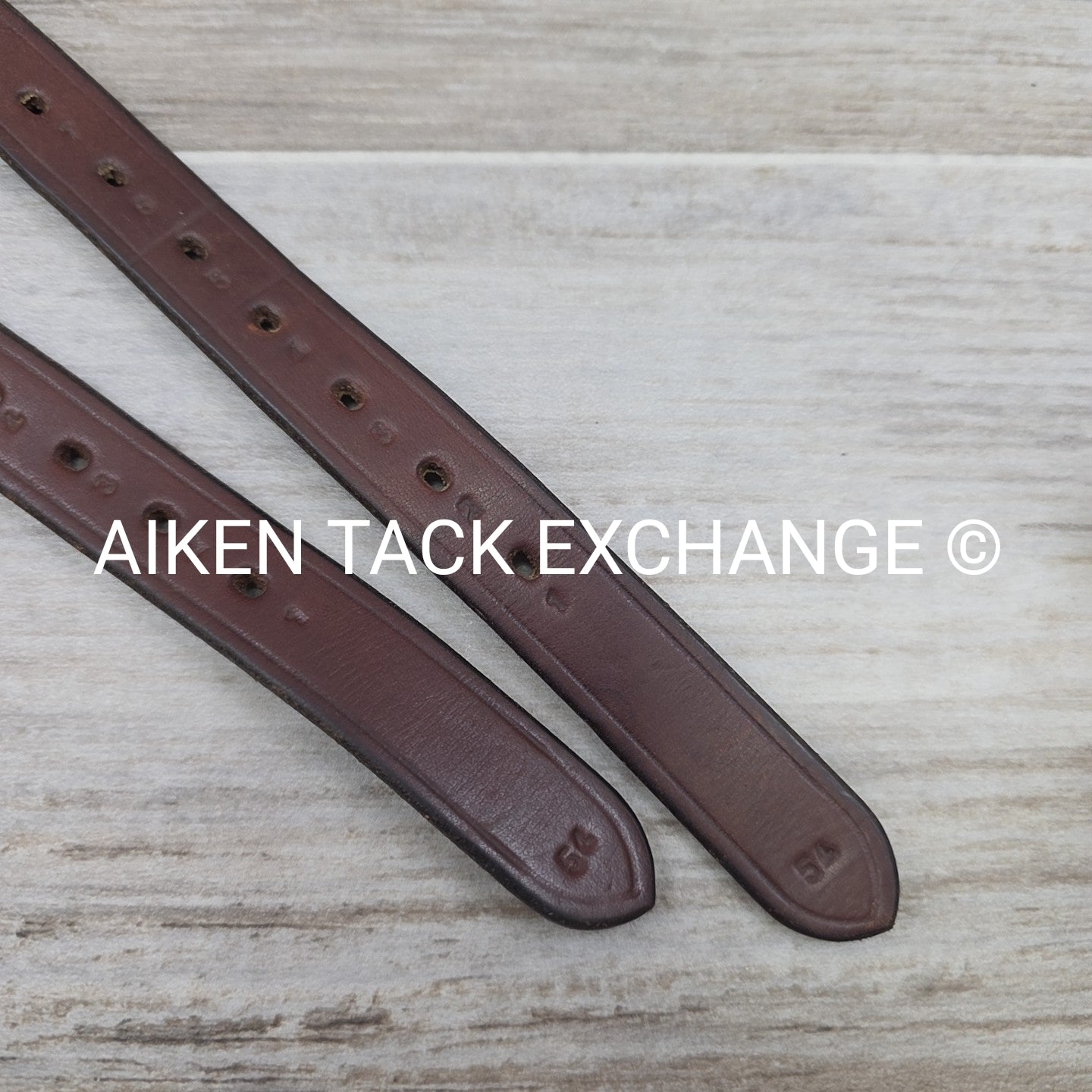 Stirrup Leathers, Brown, 54"