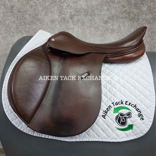 Circuit by Dover Saddlery Jump Saddle, 18.5" Seat, Wide Tree, Foam Panels