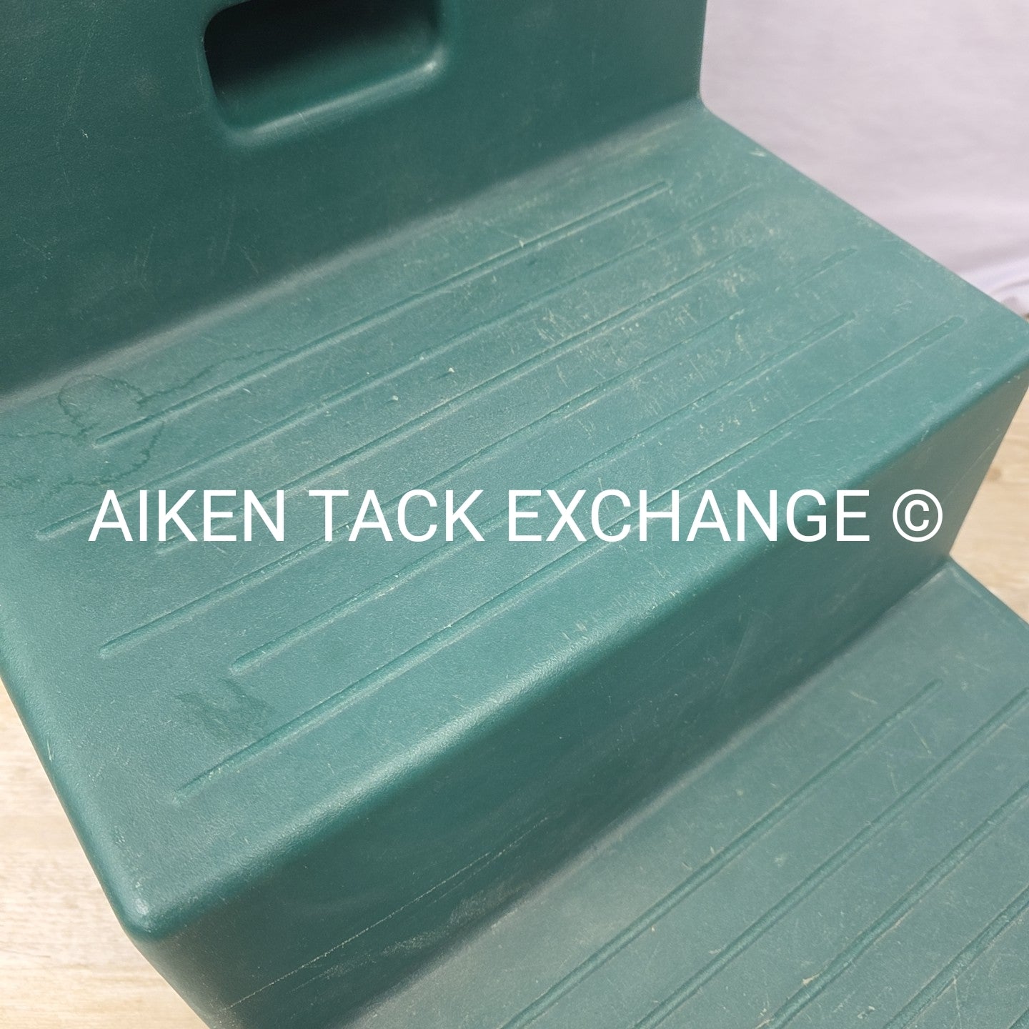 Horsemen's Pride 3-Step Mounting Block, Green