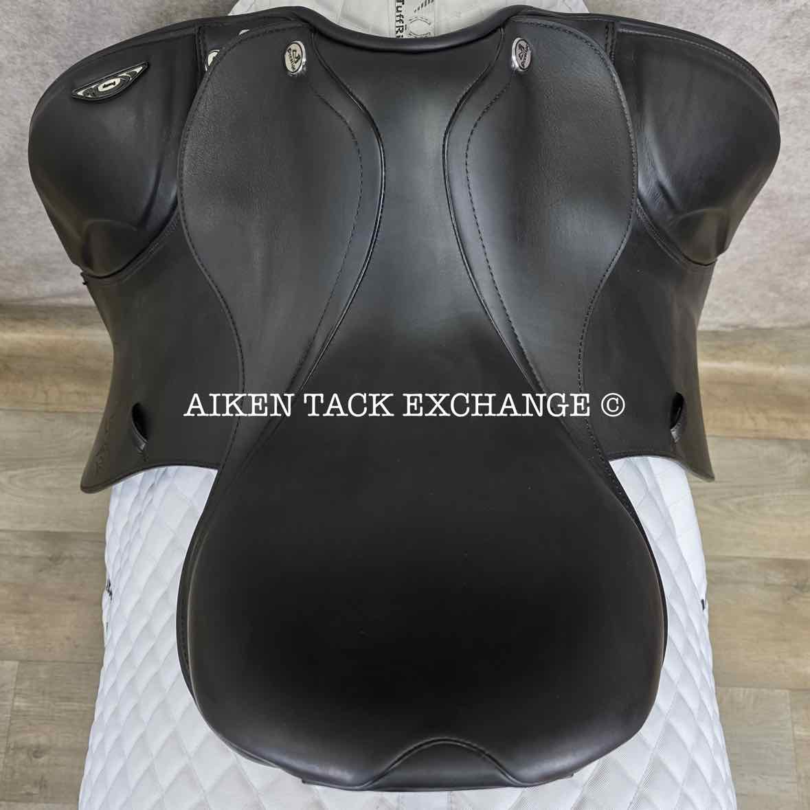 2016 Prestige X-Helen D Dressage Saddle, 17" Seat, 34 Tree - MW, Wool Flocked Panels