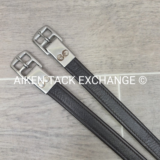 KL Select Black Oak Stirrup Leathers, 42"